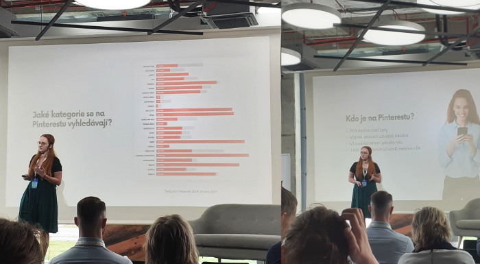 Eliška Bielková - Proč by se měl SEO specialista zajímat o Pinterest?
