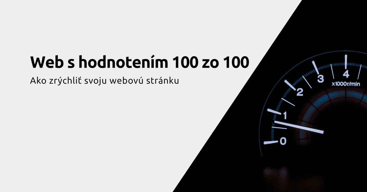 Web s hodnotením 100 zo 100